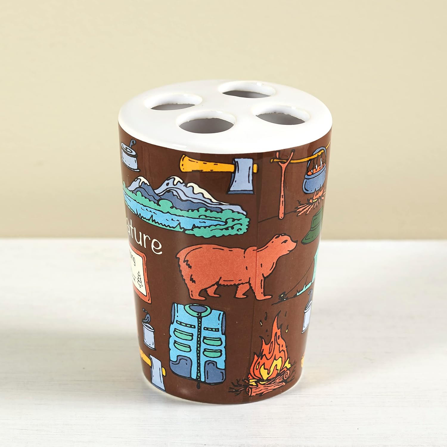 Campsite Bathroom Collection - Toothbrush Holder