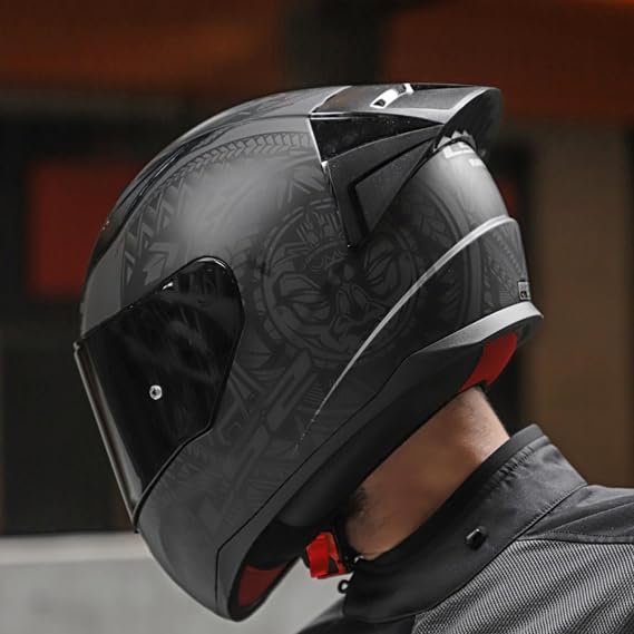 LS2 Rapid 2 Takaroa Mat Siyah Motosiklet Kaskı, Agresif Spoiler Eklentili, ECE 22.06 Sertifikalı, Pinlock Uyumlu Vizör, İnterkom Hazırlıklı, Gelişmiş Havalandırma Sistemi