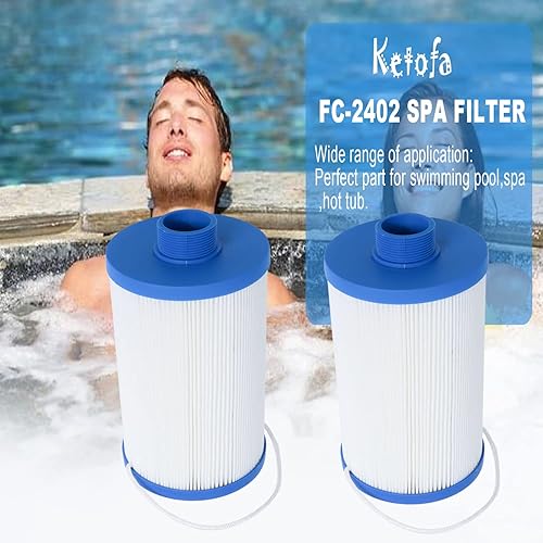 Miniatura 7 de 303279 Filtro de spa compatible con Watkins - Filtro de bañera de hidromasaje de flujo libre y Lifesmart, PFF42TC-P4, 78460, SD-01322, 5CH-37,