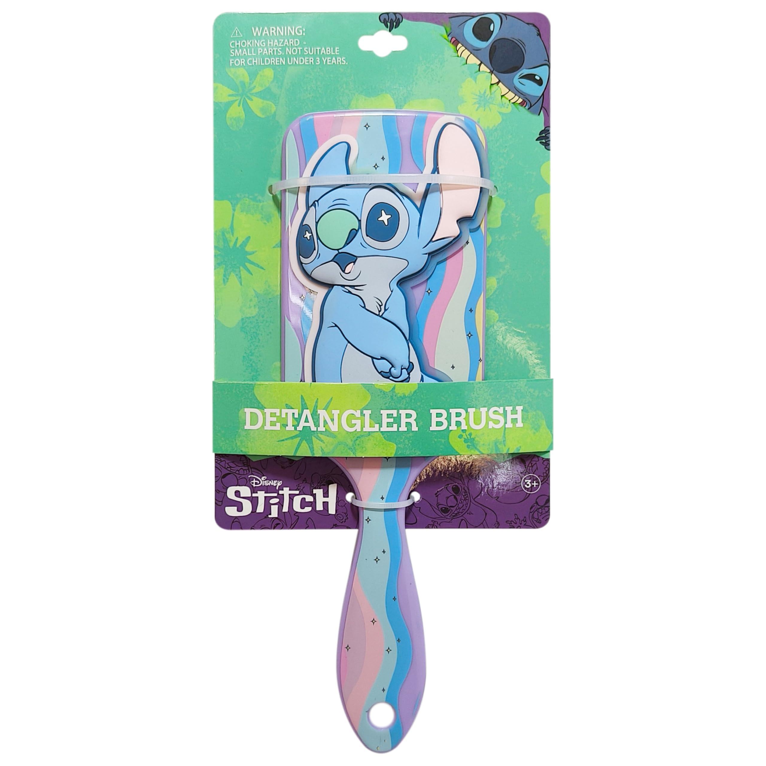 LUV HER Lilo & Stitch Kids’ Detangling Hair Brush – Fun Stitch Design, Gentle on Wet & Dry Hair, Ideal for Kids Ages 3+, Makes Hair Care Fun and Easy