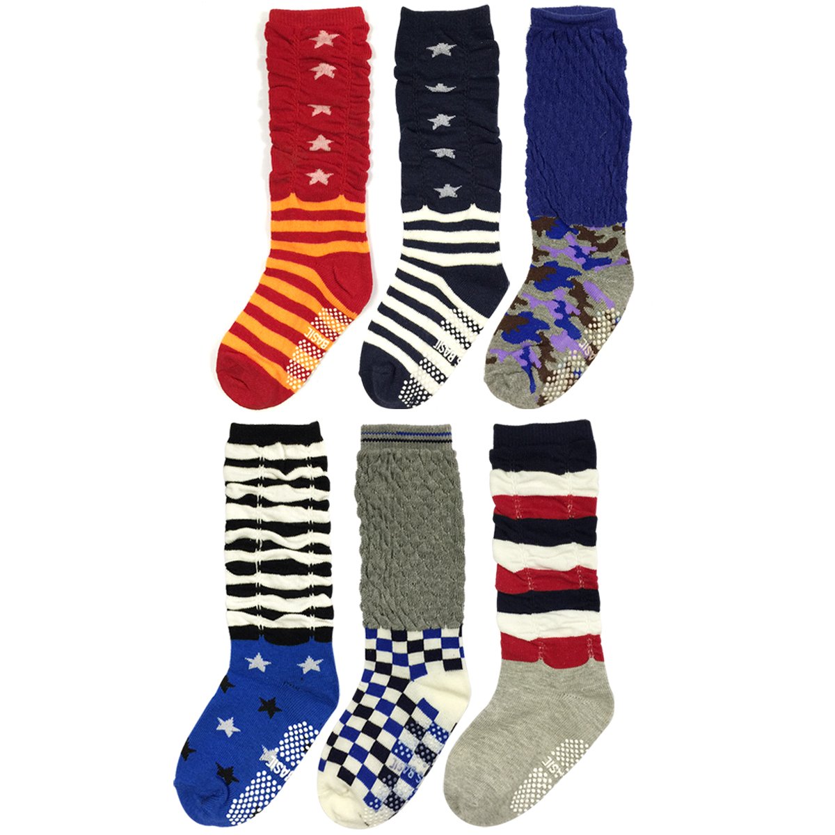 Bowbear 6-Pair Super Cute Baby Socks