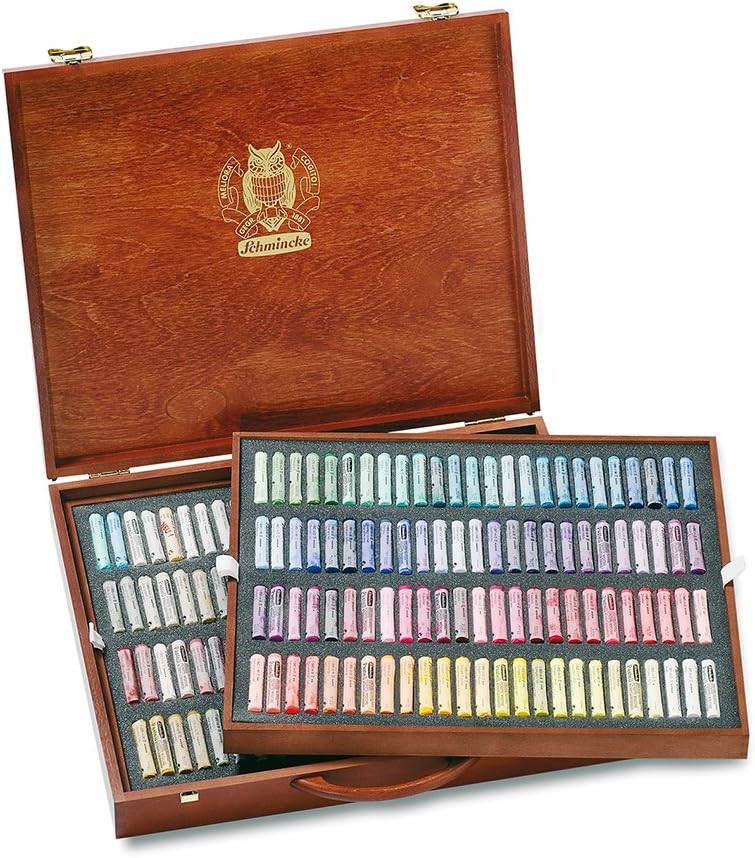 Schmincke Pastel 50 Couleurs Multi-usages Set En Carton - Pastels Faits Main Haut De Gamme