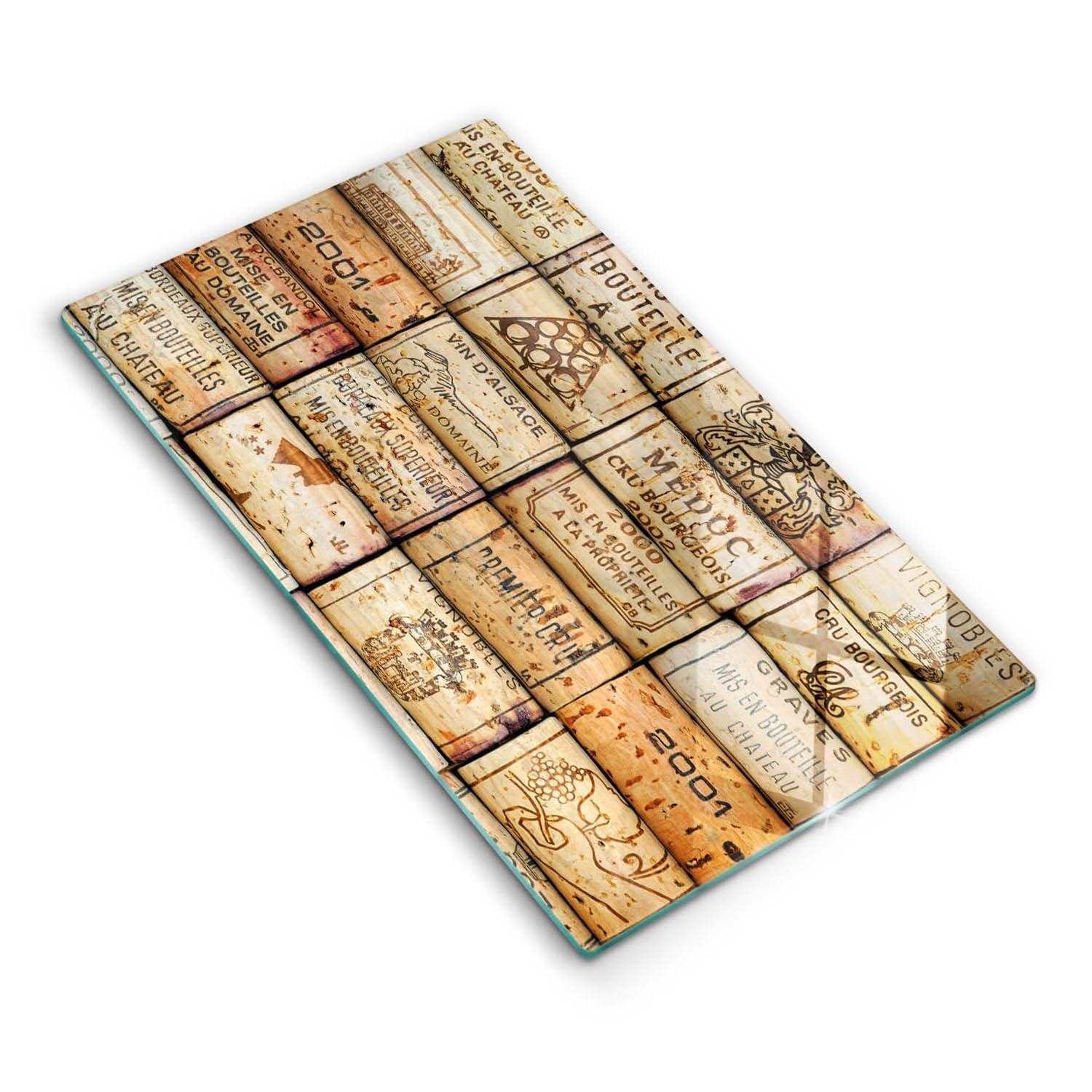 Planche à découper 30x52cm Wallfluent protection plaque de cuisson