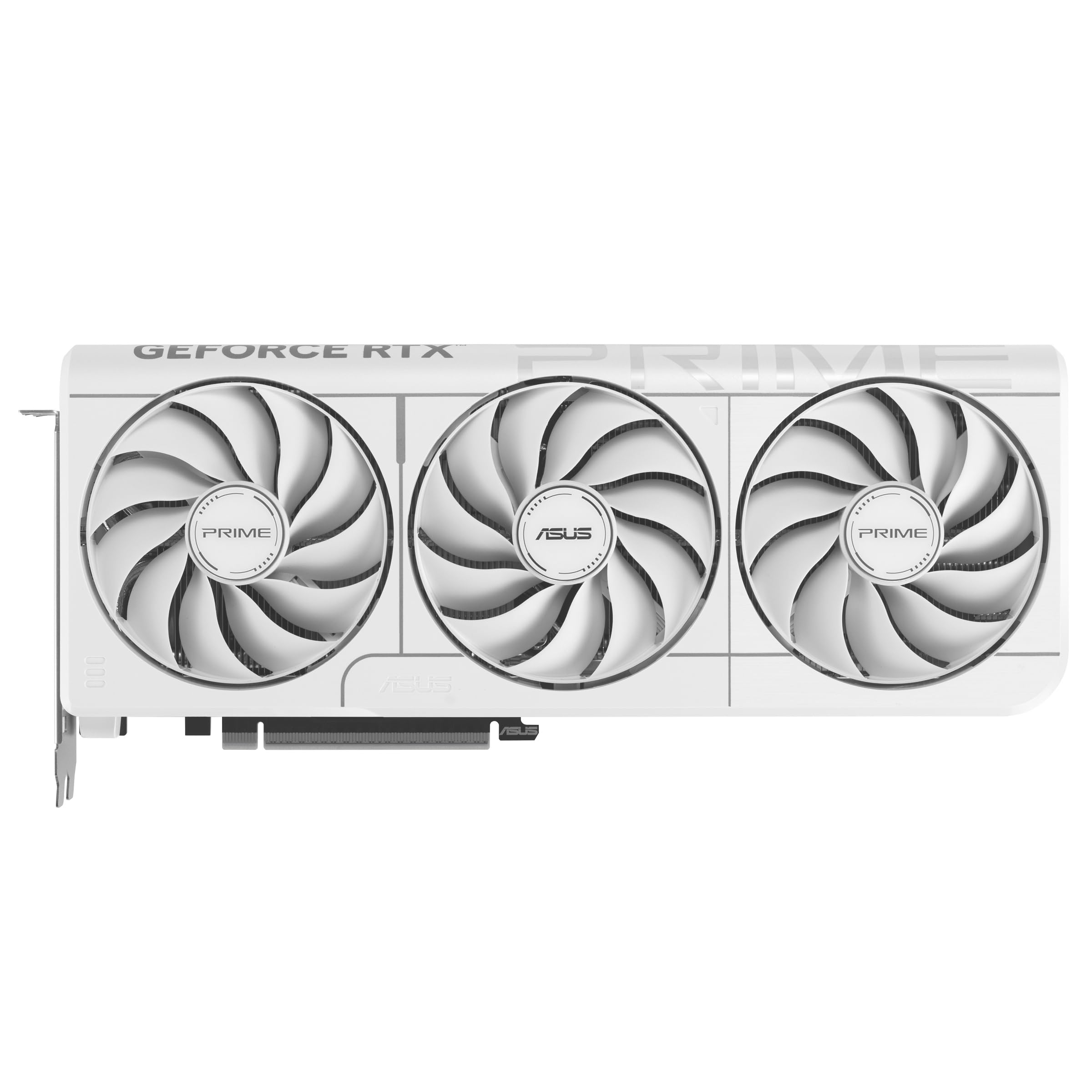 ASUS PRIME NVIDIA GeForce RTX 5070 OC Edition, Scheda Grafica 12 GB GDDR7, 192 Bit, PCIe 5.0, Design a 2,5 Slot, 3 Ventole Axial-Tech, 1 HDMI 2.1, 3 DisplayPort 2,1, Bianco, PRIME-RTX5070-O12G-WHITE
