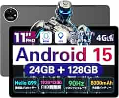 Amazon.co.jp: 【Android 15 タブレット G99】Tabtop A90SL