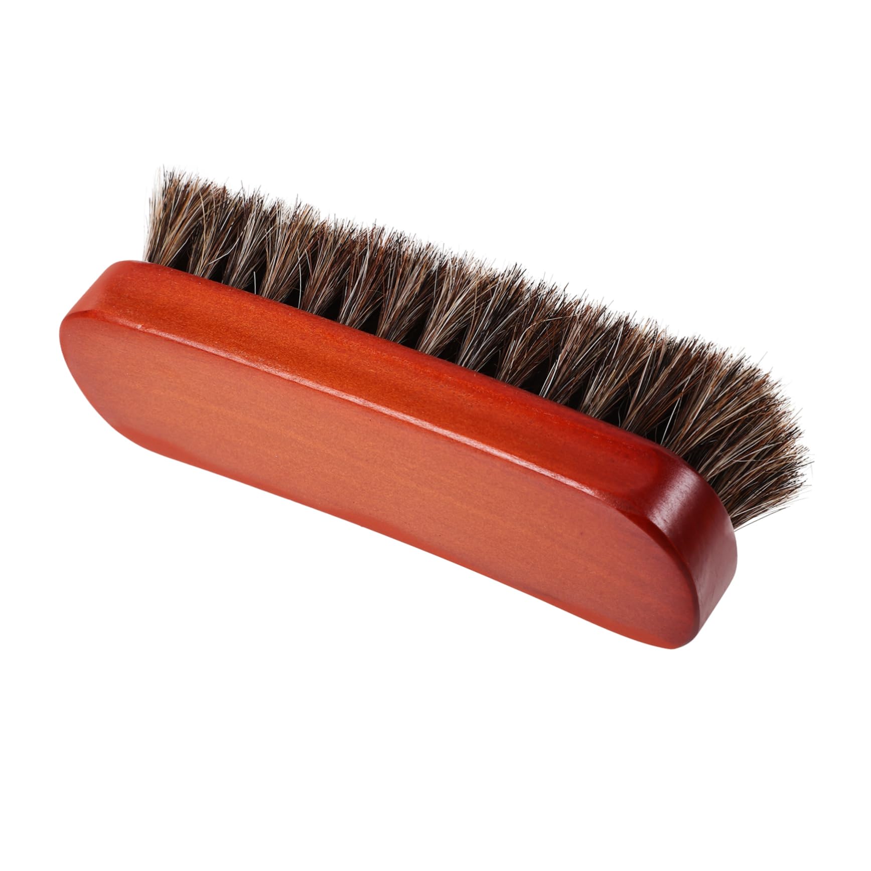 5piezas Cepillo De Limpieza Multiusos De Madera y Pelo De Caballo Herramienta para Pulir Zapatos para Cuidado De Calzado y Accesorios