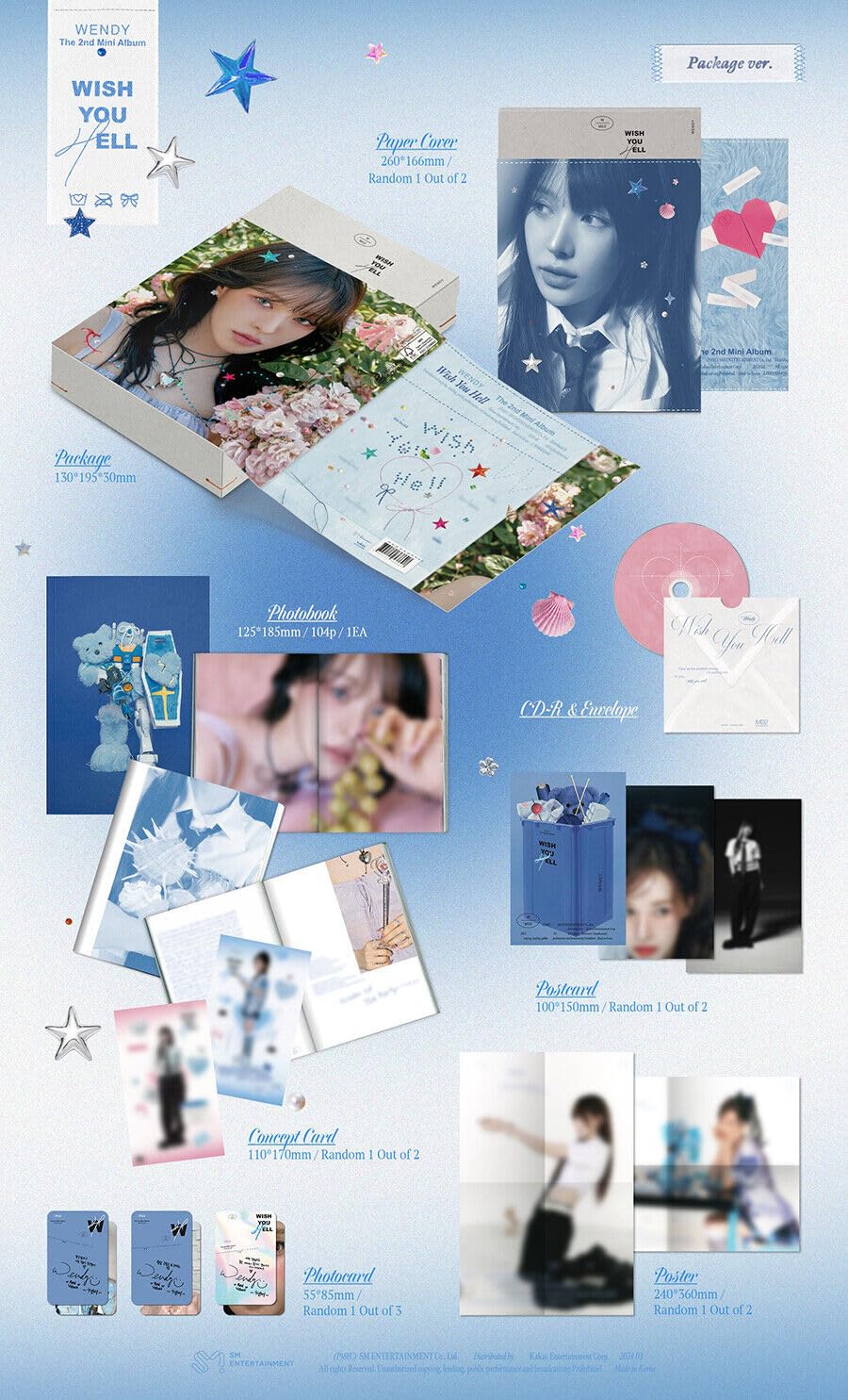 WENDY アルバム セット Amazon.com: WENDY [WISH YOU HELL] The 2nd Mini Album (PACKAGE Ver