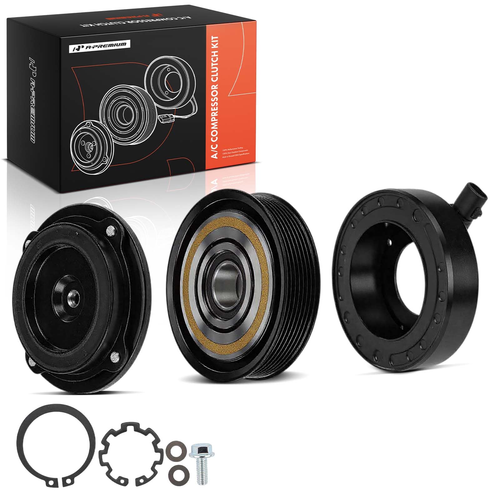 Amazon.com: A-Premium Air Conditioner AC Compressor Clutch Kit