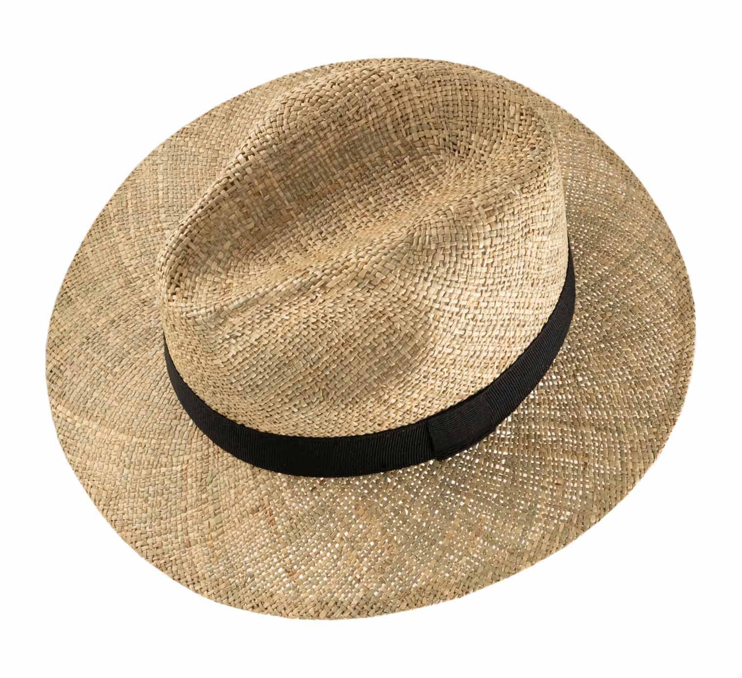 Chapeau Fedora Paille Homme ou Femme Traveller Paglia
