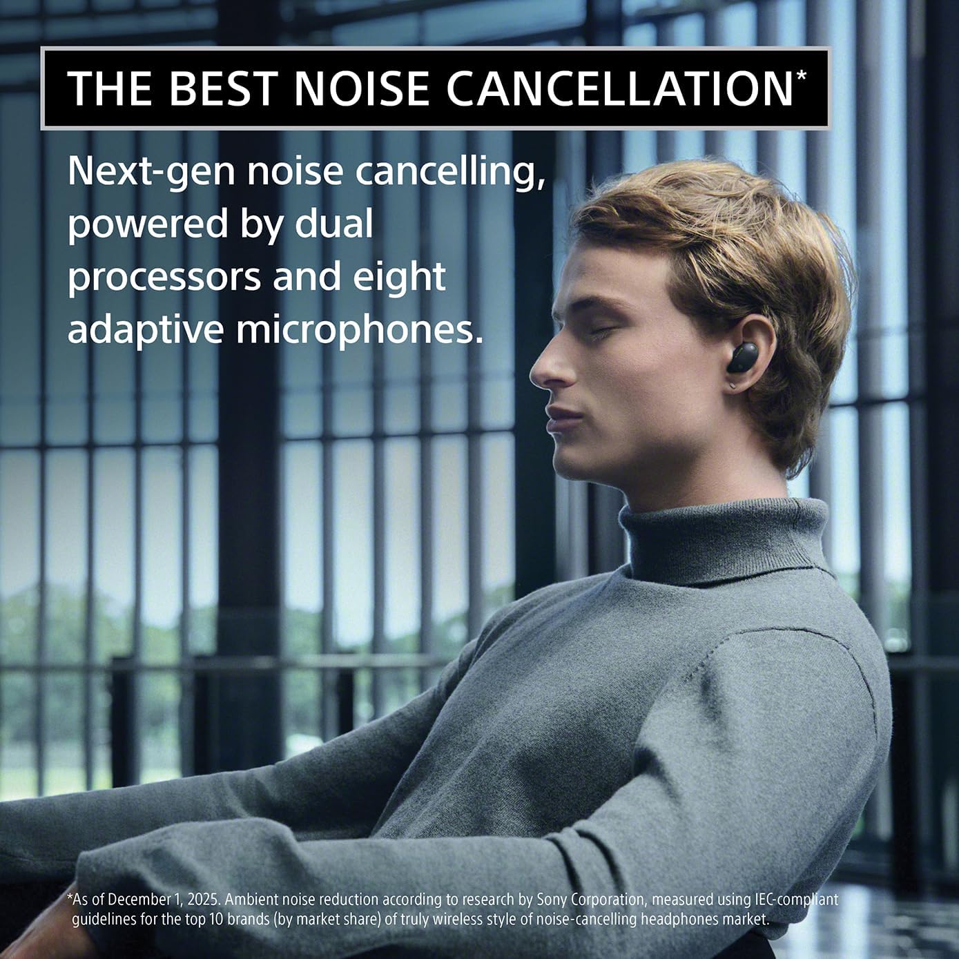 Sony WF-1000XM6 The Best Truly Wireless Noise Cancelling Earbuds (2026 Model), Bluetooth in-Ear Headphones, with Studio-Quality Sound, Up to 24 Hours of Battery Life, Platinum Silver - Image 3