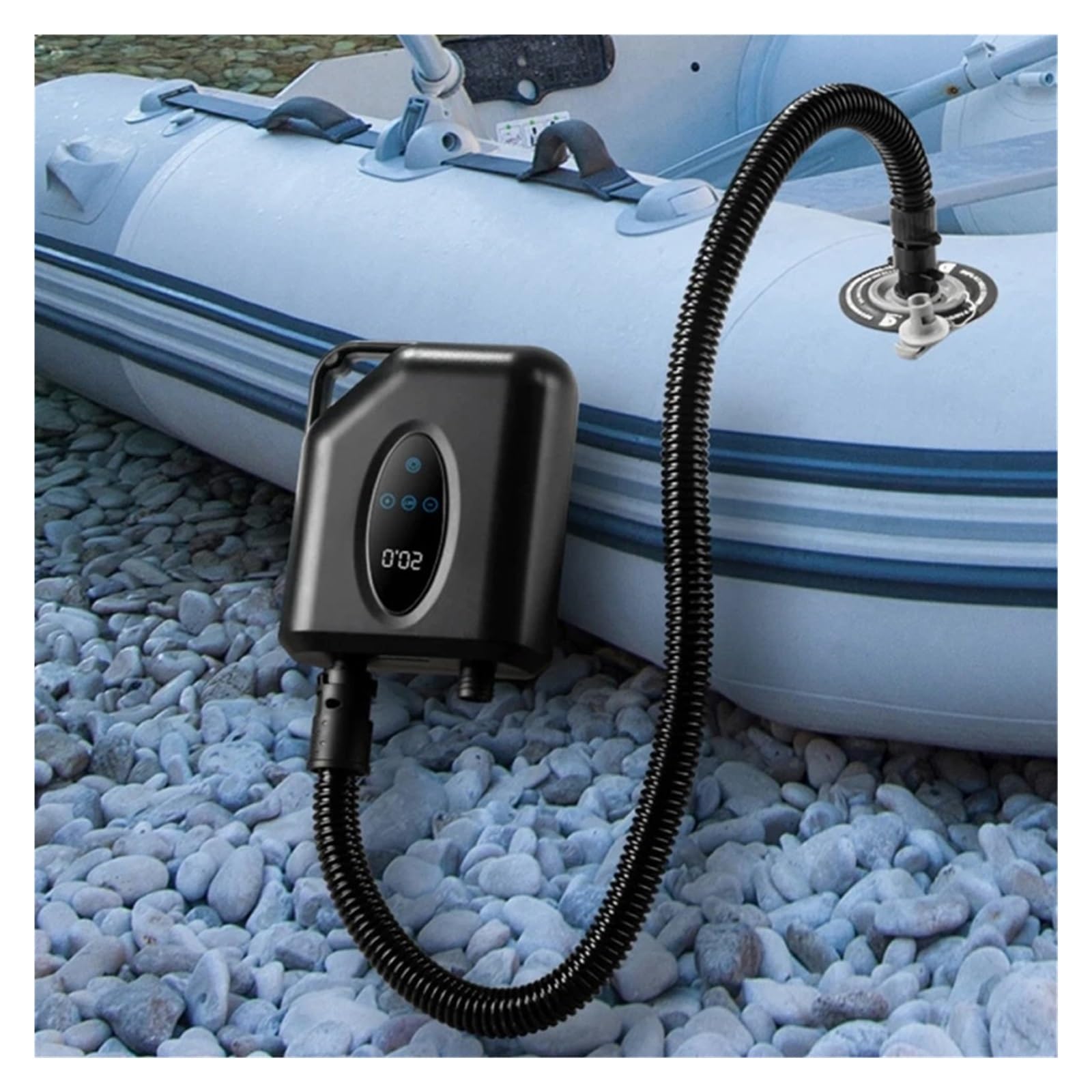 Bomba De Aire Eléctrica Portátil For Tabla Paddle Surf, Compresor, Inflado Y Desinflado InflacióN Y DeflacióN RáPidas