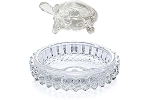 Translucent Mystique: Crystal Glass Turtle for Spiritual Harmony