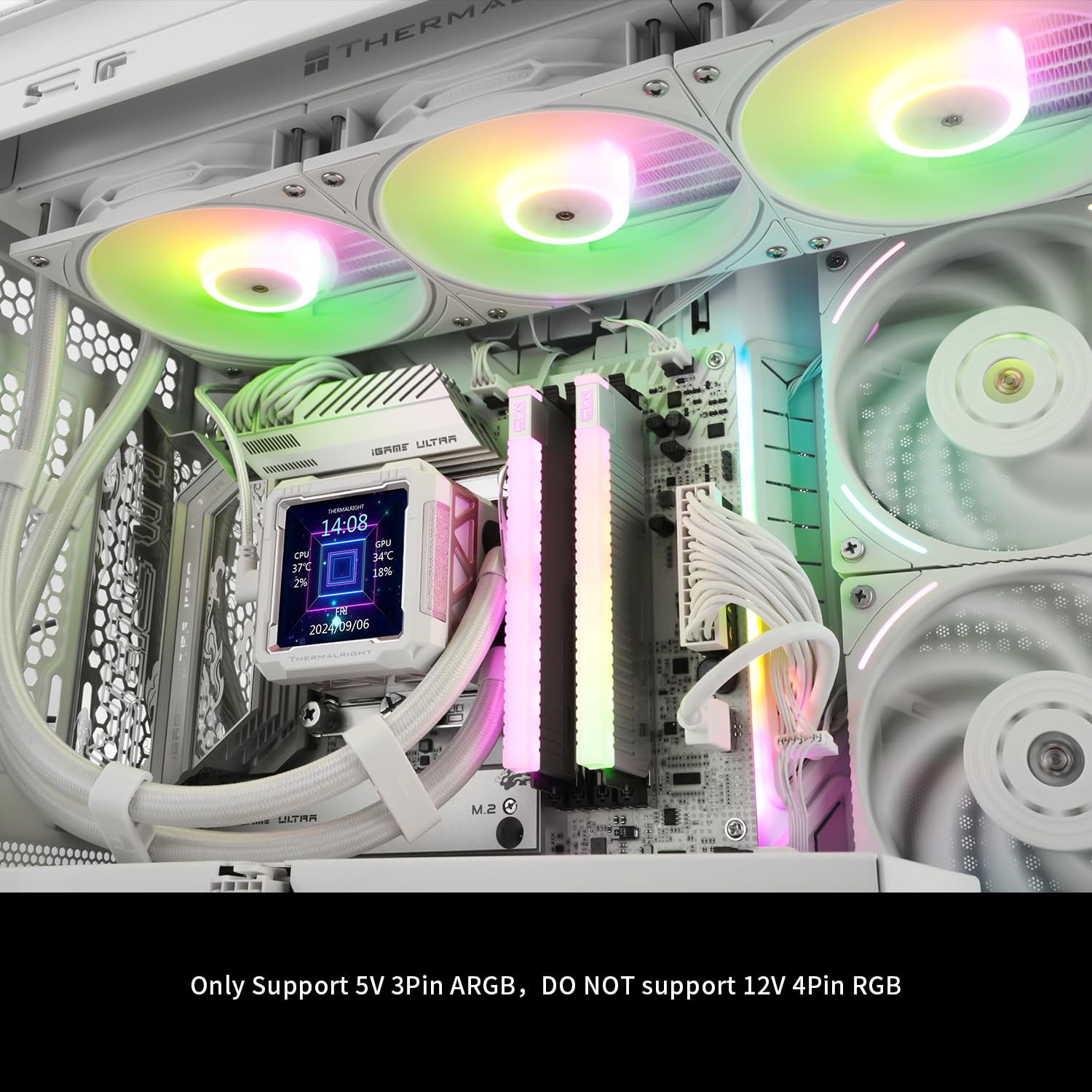 THERMALRIGHT FW PRO 360 ARGB MEW クーラー Amazon.co.jp: Thermalright FW PRO 360 ARGB MEW CPU AIOクーラー