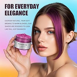 Pink Hair Spray, 4.23 Ounces Instant Temporary Hair Color Wax, Kids Women Temporary Hair Dye Wax Pomades, Natural Washable Hair Wax Color for Christmas Parties, Role Playing, Cosplay, Hollaween (Pink)