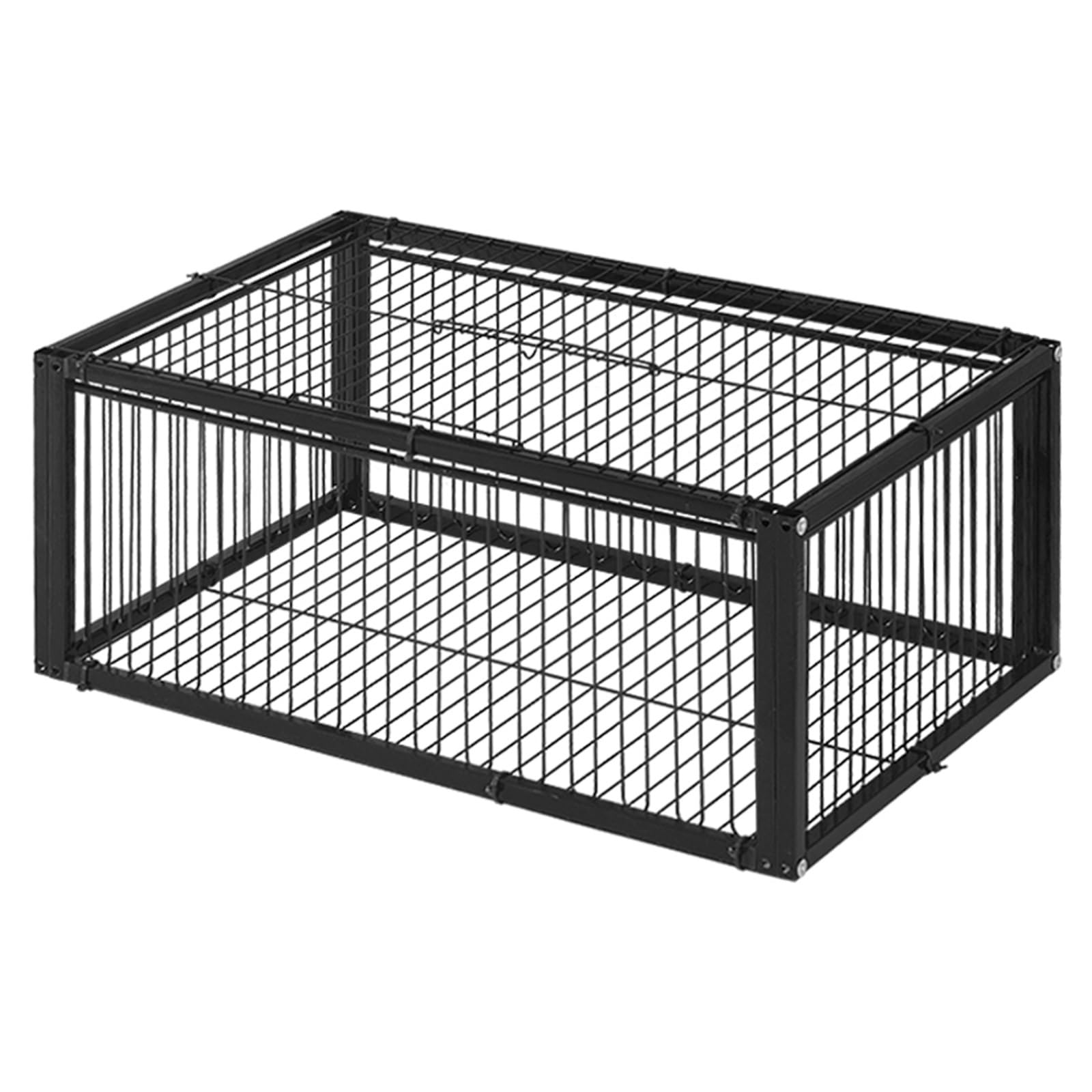 Trampa para Palomas a Prueba de Fugas: Jaula Plegable galvanizada para pájaros, diseño portátil para un fácil Montaje, solución eficaz para el Control de Aves en el hogar y el jardín.
