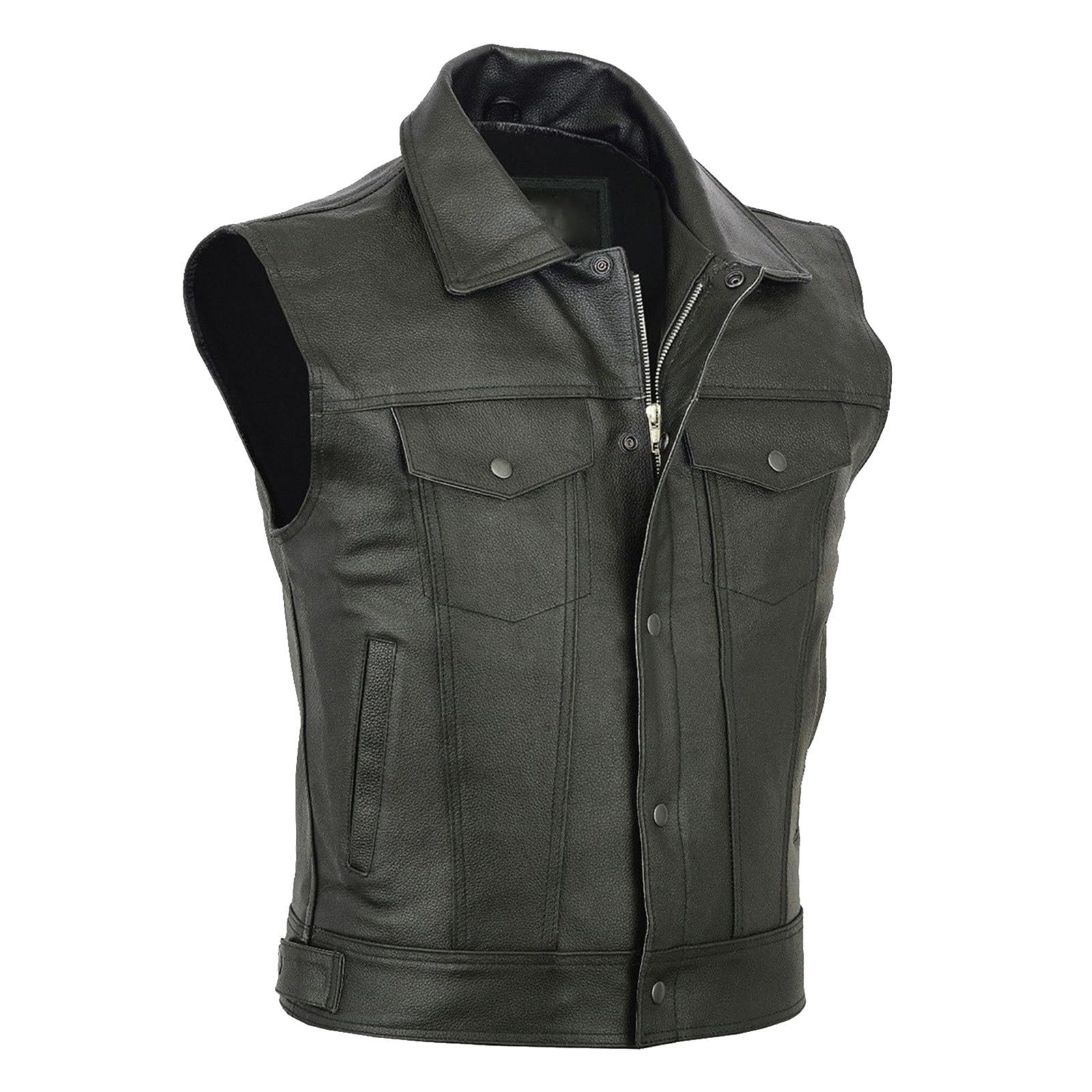 Generico Canotta Palestra Uomo Bodybuilding Sportiva Tank Top Sport Traspirante Allenamento Elasticizzato Asciugatura Gilet Autunno Inverno Stile Casual retrò Punk Giacca Senza Maniche