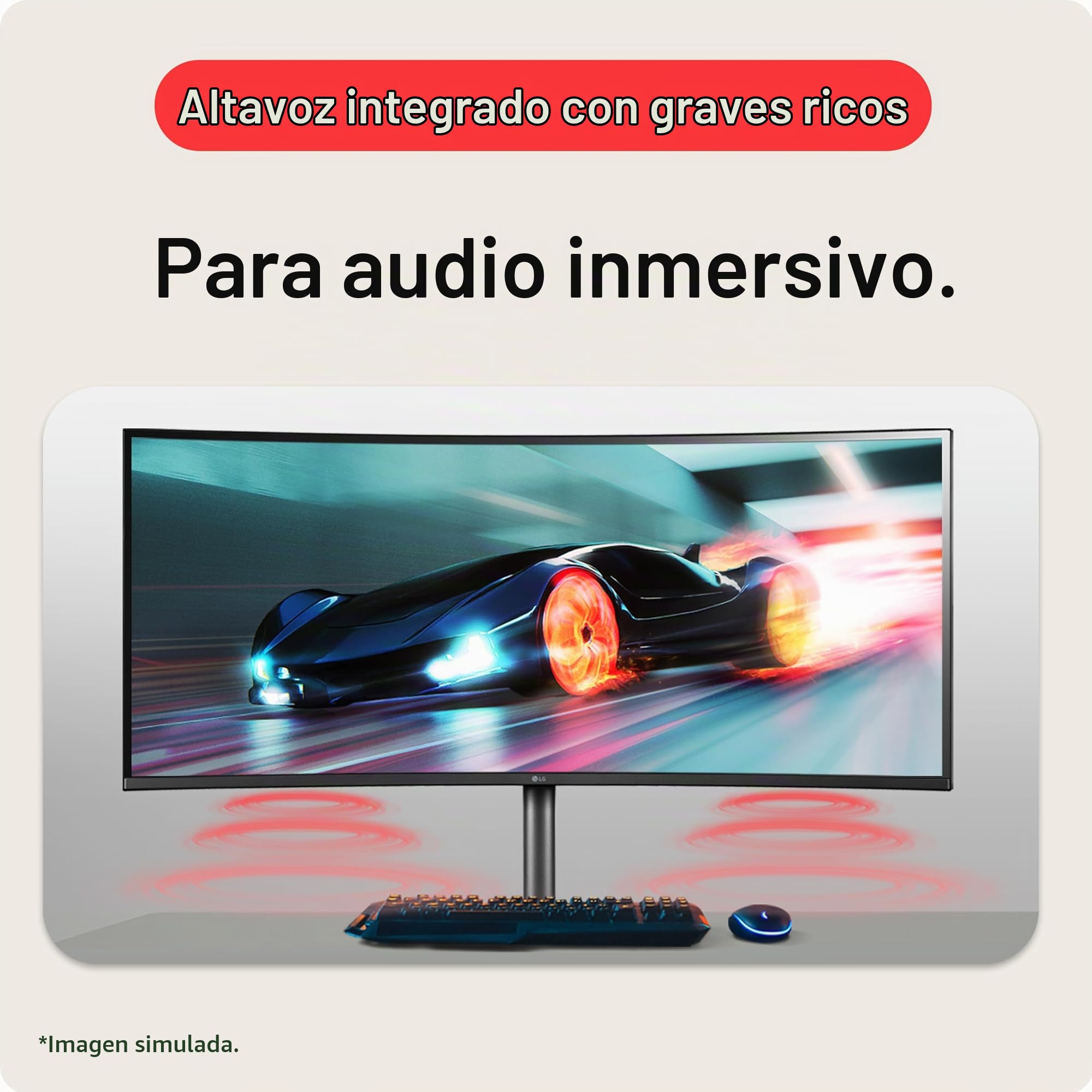 Amazon.com: LG 40WP95C-W 40'' UltraWide Curvo WUHD (5120 x 2160