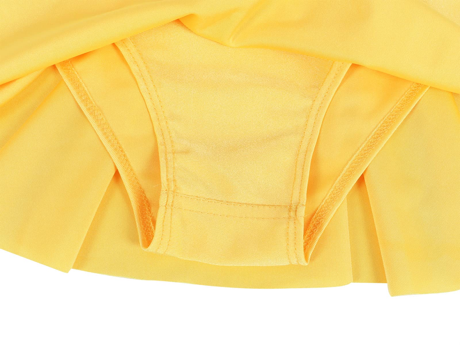 Jurebecia Costume da bagno a due pezzi da bambina, costume da bagno da principessa, costume da bagno per bambini con volant, gioco di ruolo