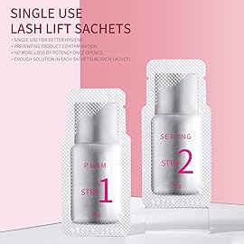 2025 Upgraded Fast Perm Lash Lift Kit Eyelash Perm Kit Perm&Setting Lotion (Quantity: 25 Packs)