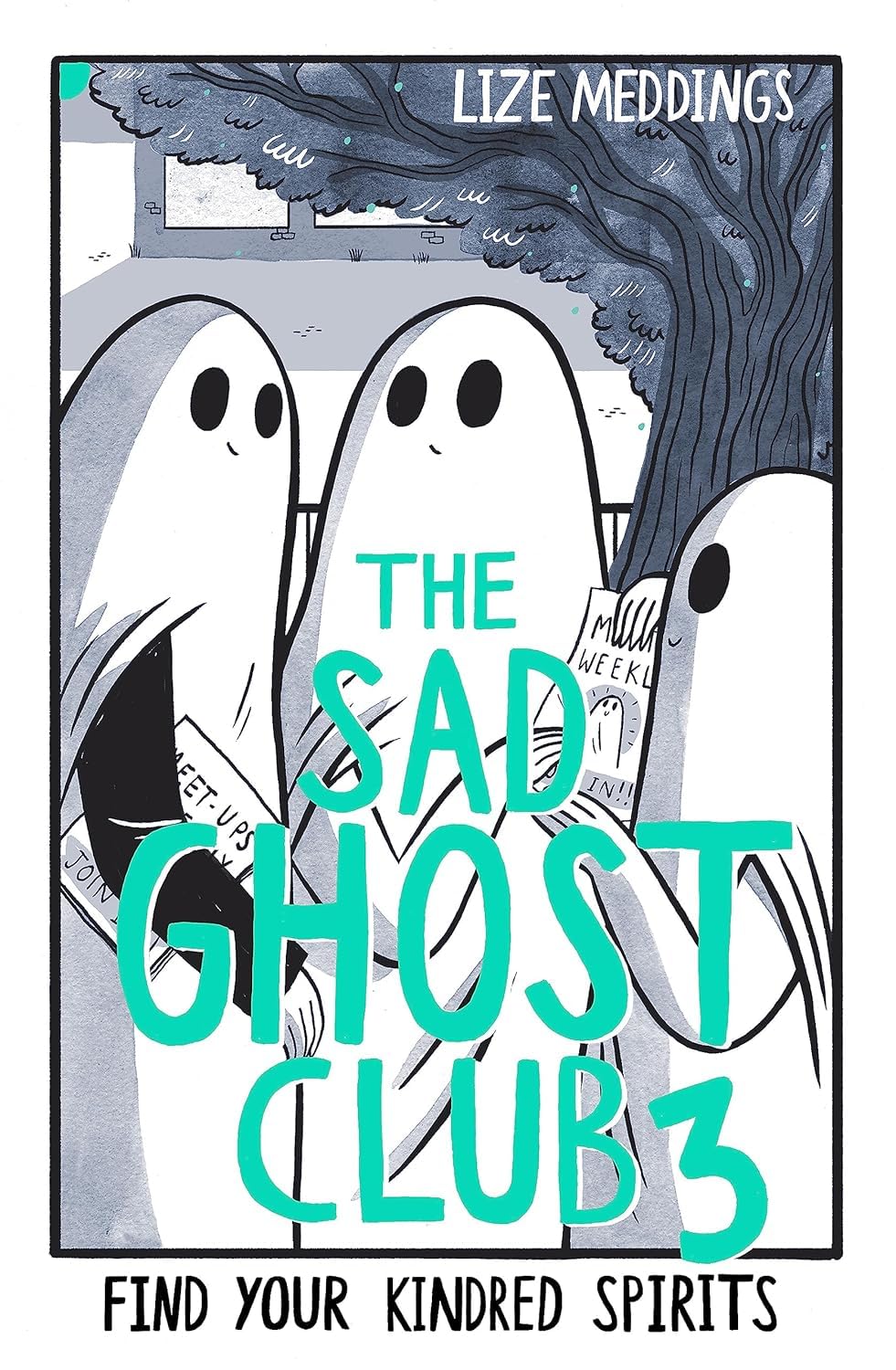 The Sad Ghost Club Volume 1-4 Find Your Kindred Spirits Collection 4 Books Set By Lize Meddings