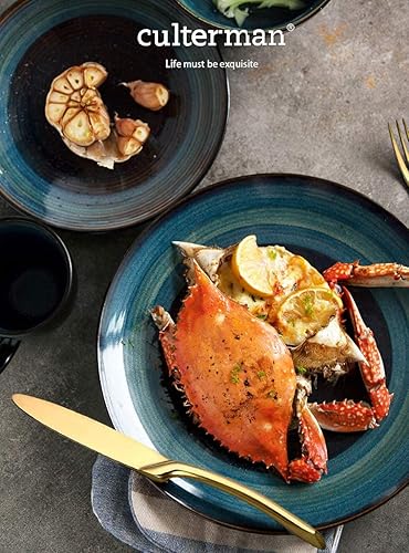 Miniatura 5 de Juego de cubiertos dorados de 20 piezas, aspecto moderno único, para el hogar y la cocina, vajilla de acero inoxidable para 4, incluye cuchillos,