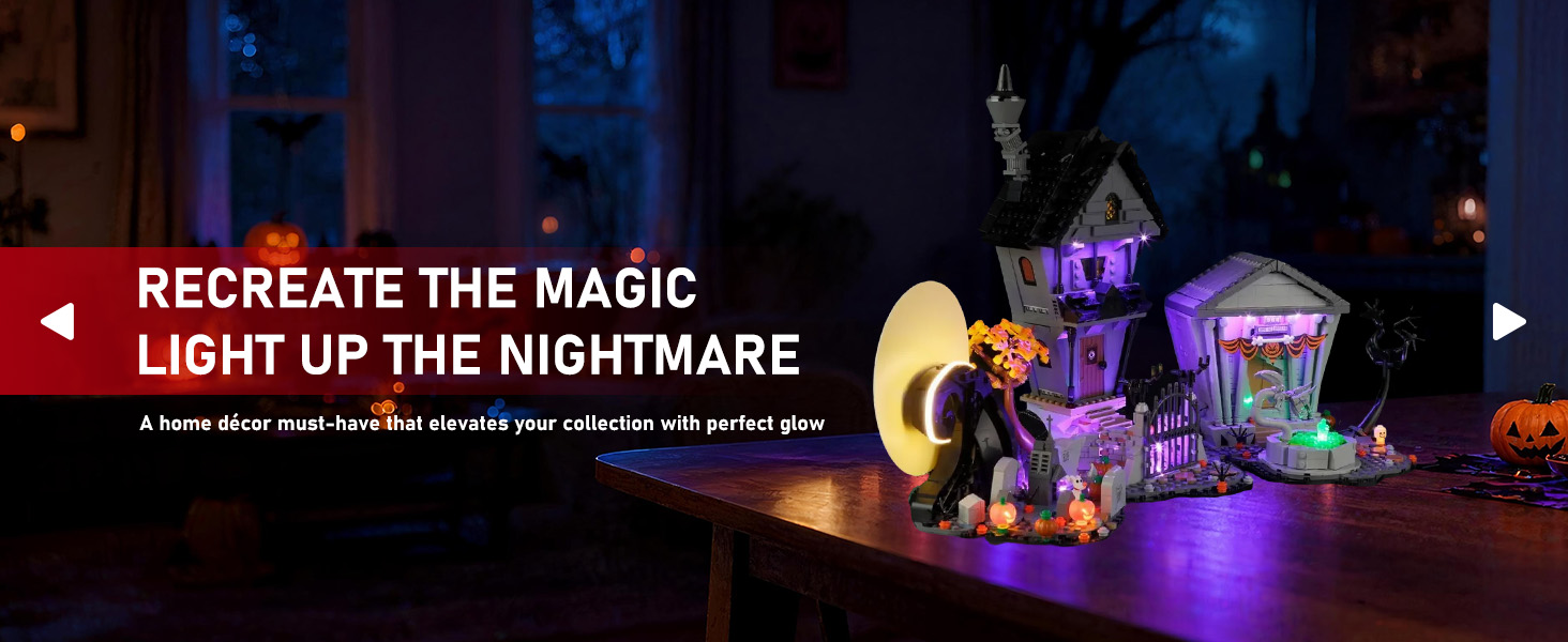 Amazon.com: BRIKSMAX 2.0 Light Kit for Disney Tim Burton's The