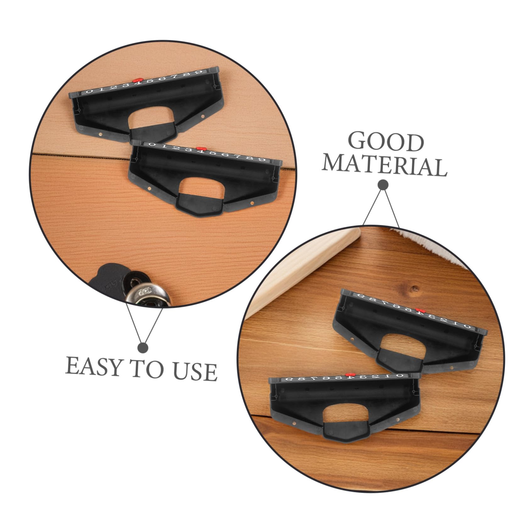 4 pièces Accessoires Hockey Table Compteurs Score Plastique Durables pour Jeu Hockey Table