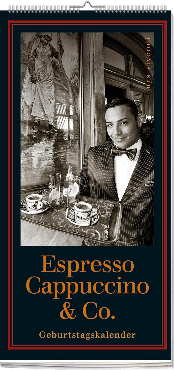 Geburtstagskalender Espresso, Cappuccino & Co.: Immerwährender Kalender