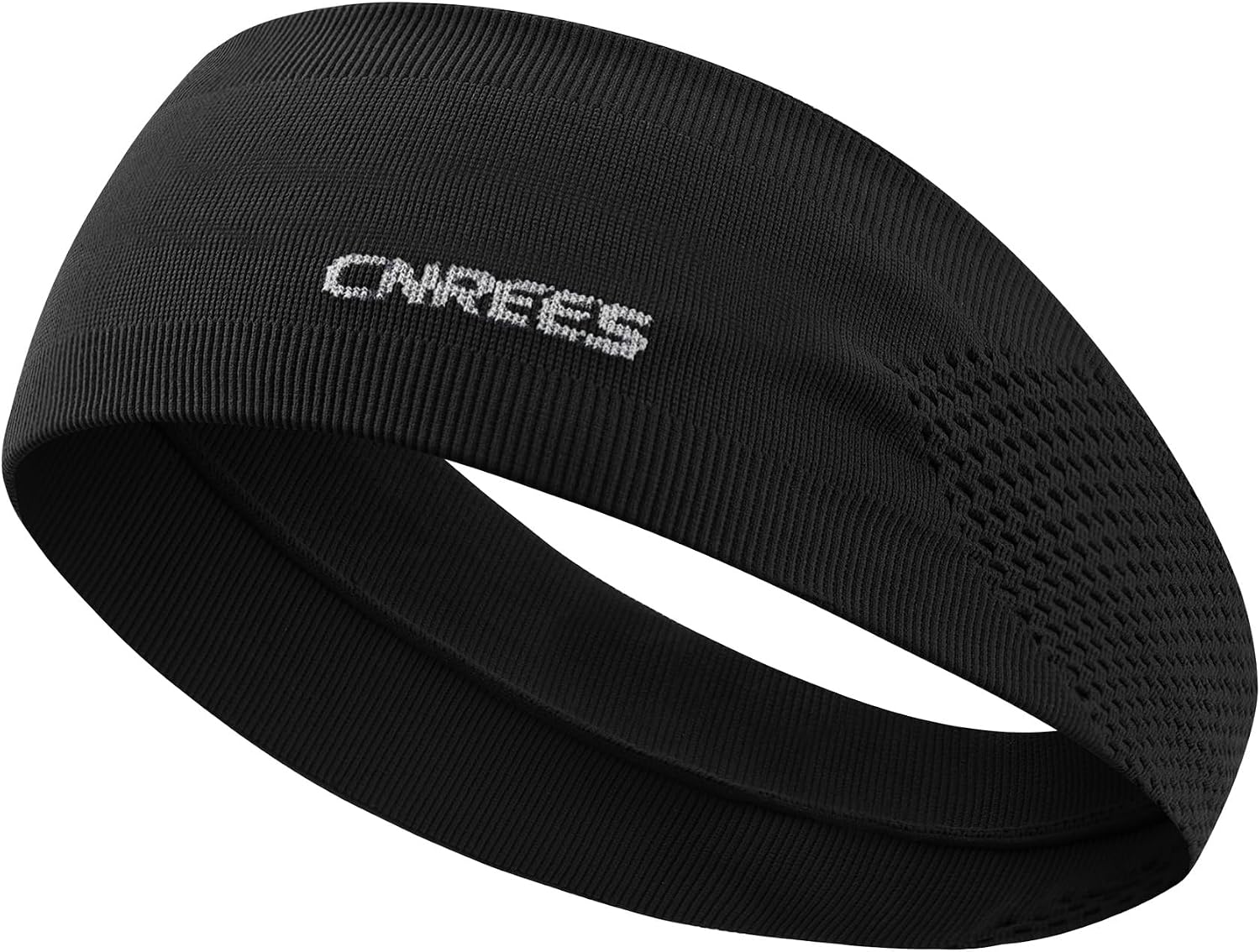 Sports Headband for Men & Women - High Elastic Moisture Wicking Sweatband, Breathable Quick Dry Athletic Hairband for Running, Yoga, Gym, Workout