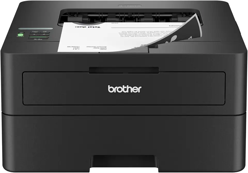 Brother HL-L2460DWXL, Wireless Mono Laser Printer, 34ppm, Up to 5000pgs in-Box Toner, Black