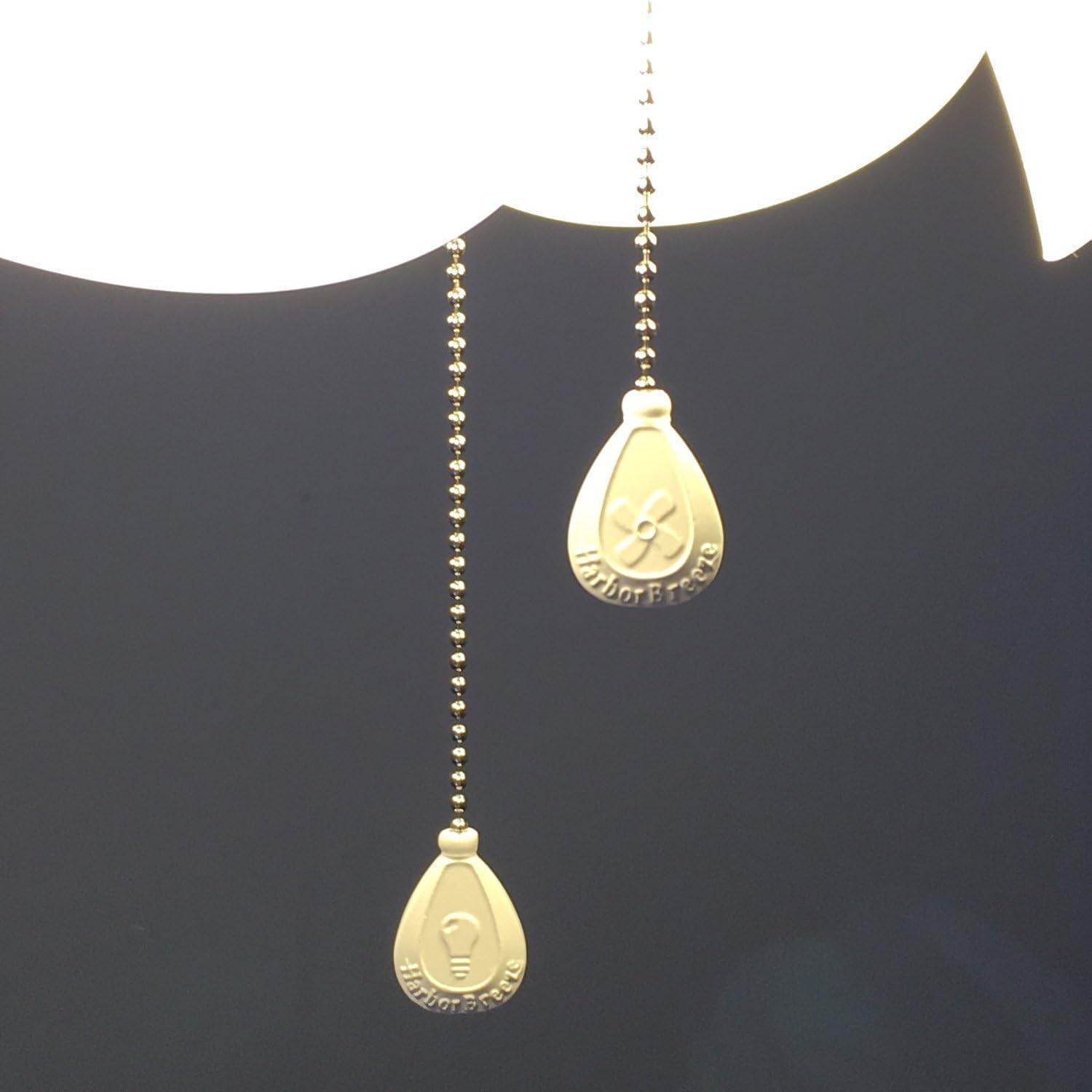 Harbor Breeze 2-Pack White Pull Chain