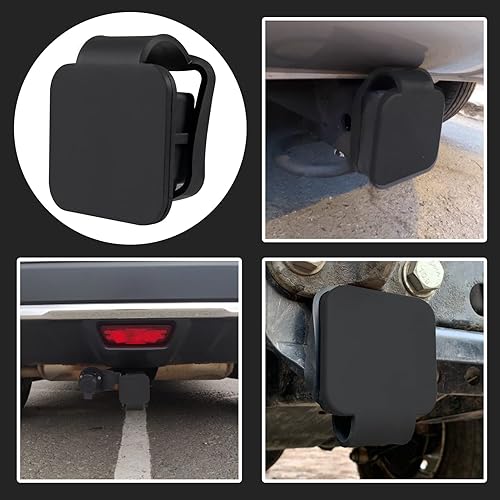 Miniatura 5 de 2 cubiertas de enganche de remolque de 2 pulgadas de 2 pulgadas, enchufe receptor de remolque, tapa de enchufe, receptores de enganche, compatibles