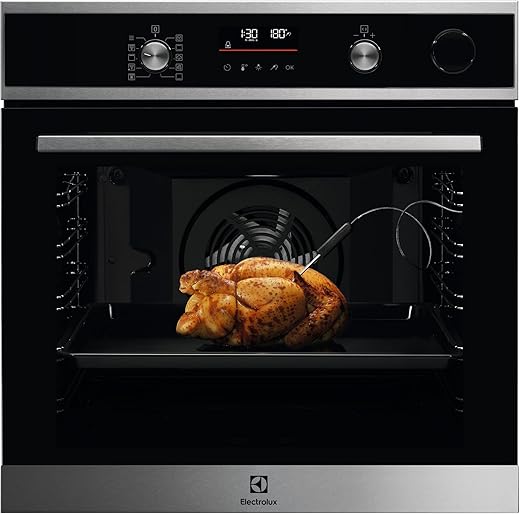 Electrolux – Horno multifunción Electrolux a vapor, limpieza pirolítica – EOC6P77X.