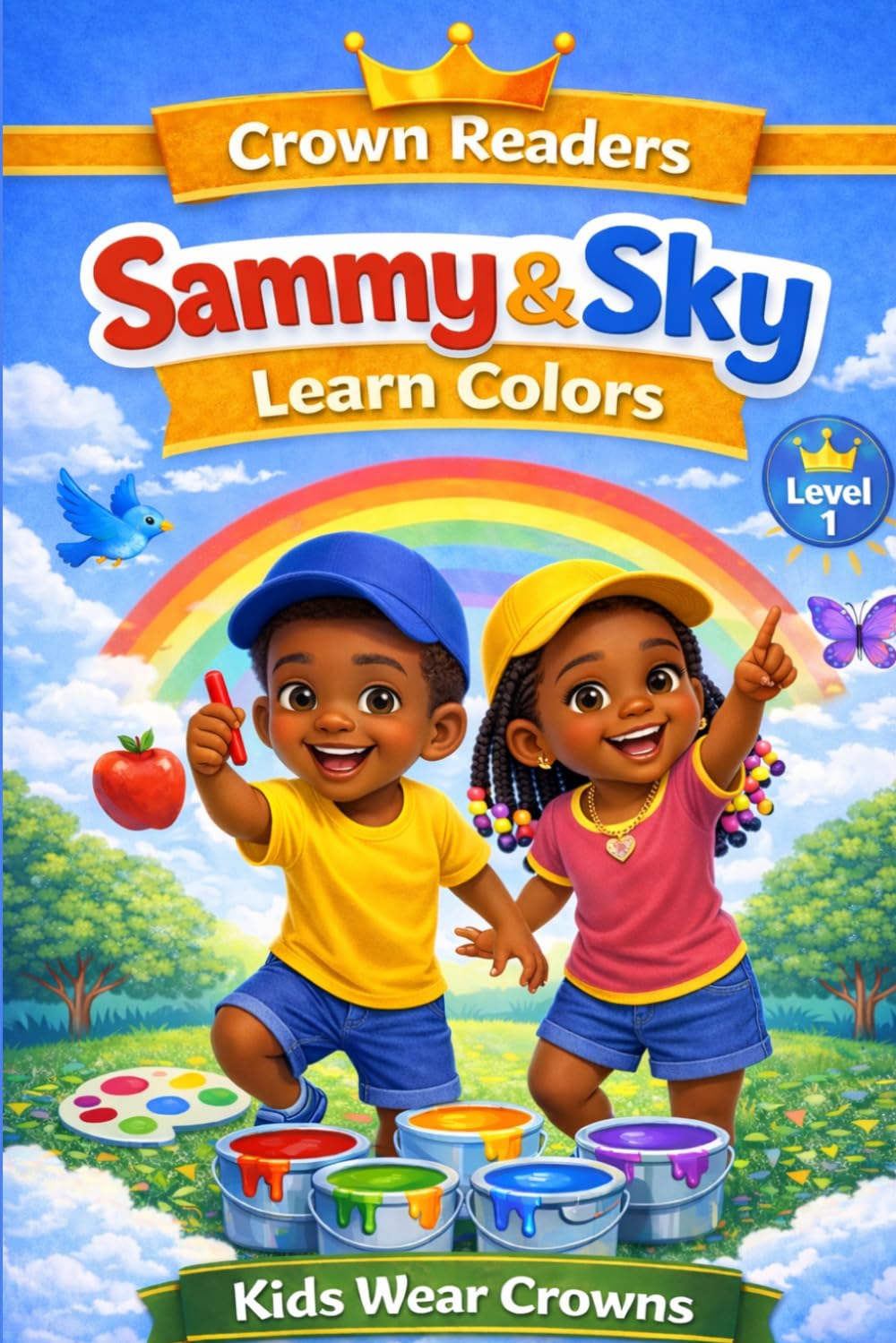 Sammy and Sky Learn Colors
