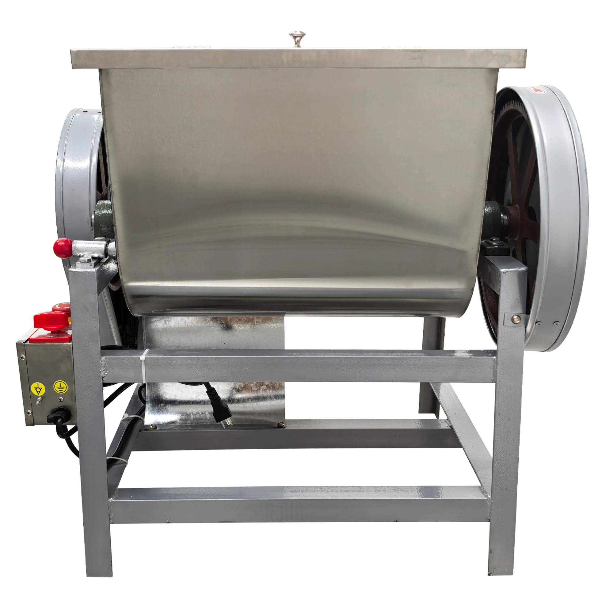 HQHAOTWU Electric Dough Mixer Commercial Dough Blender with Kneading Capacity of 15kg (30QT) Flour Mixing Machine 110V
