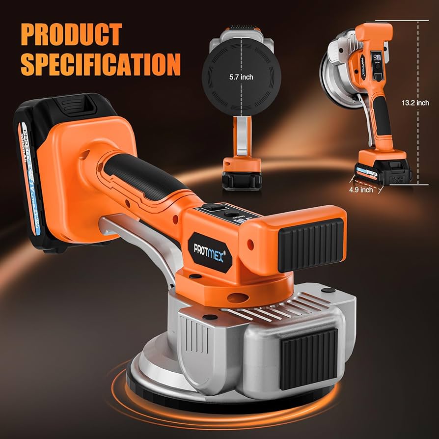 Amazon.com: Tile Vibration Tool with 2 * 21V Batteries