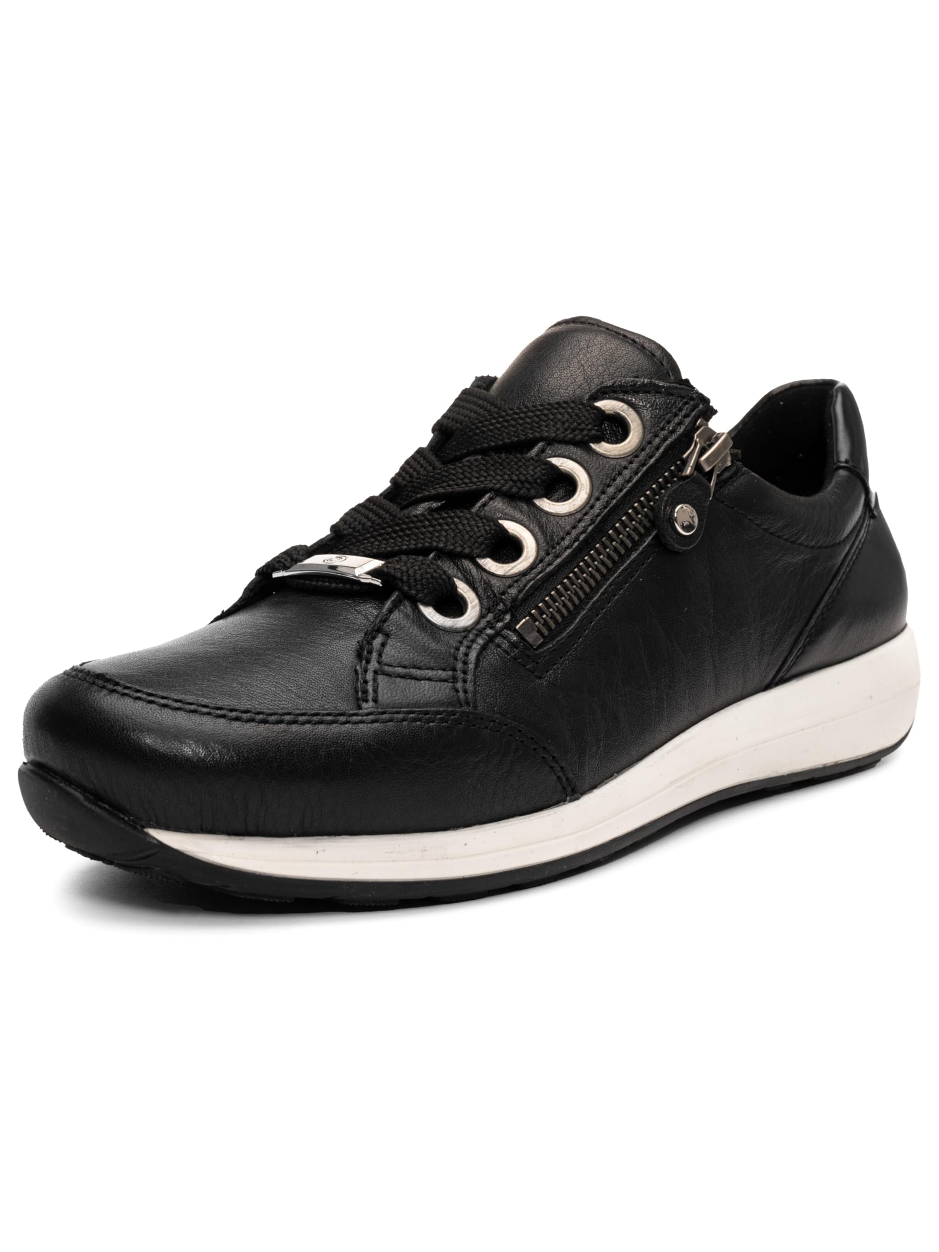 ARA Women’s Osaka 1234587 Low-Top Sneakers, Black (Schwarz 01), 9 UK