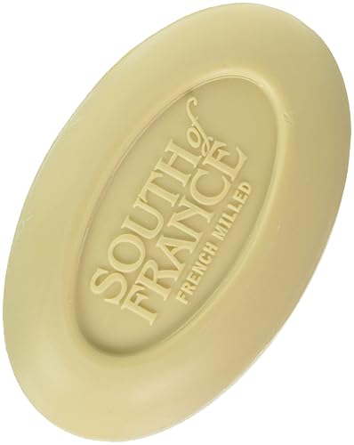 South Of France Jabón en barra de verduras molidas francesas, almendra gourmande, 6 onzas