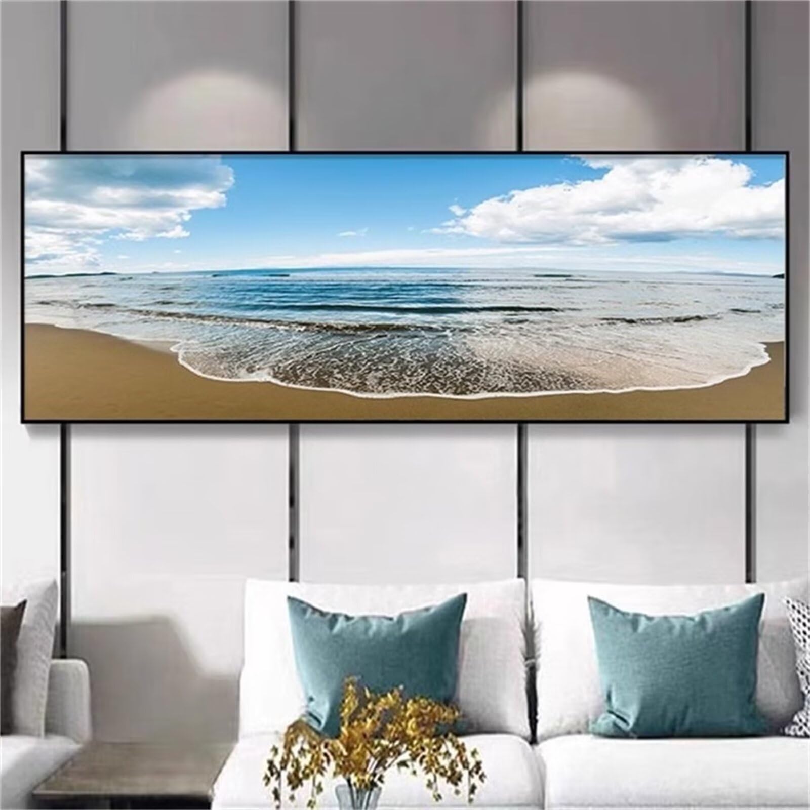 Peinture diamant 5D relaxante contre le stress kit complet coucher de soleil