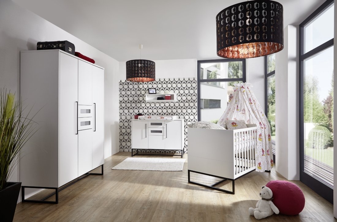 Schardt Étagère Murale Cosmo pour libérer de la place sur la commode bébé - 2