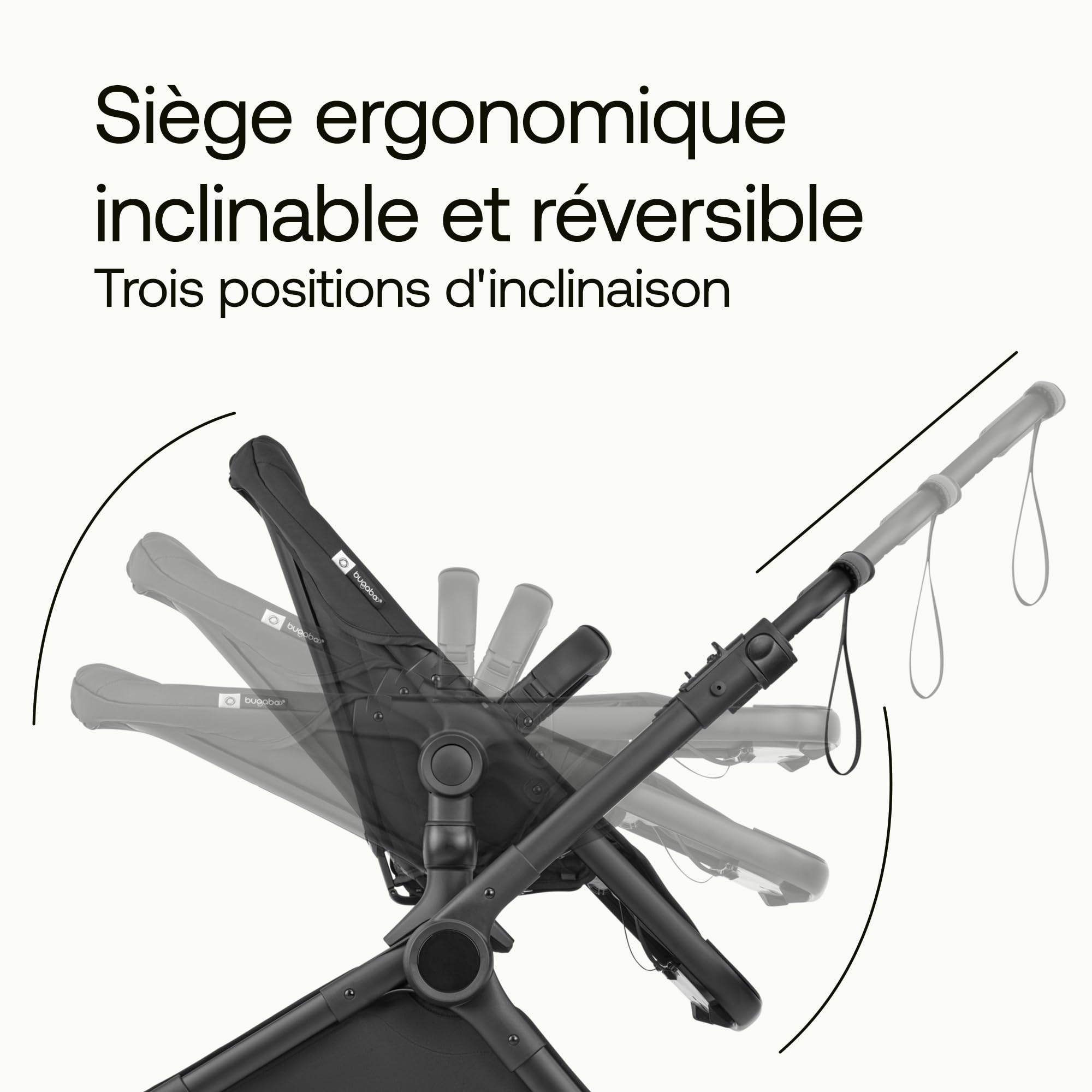 Bugaboo Cub Poussette tout-terrain, avec nacelle, de la naissance à 22 kg