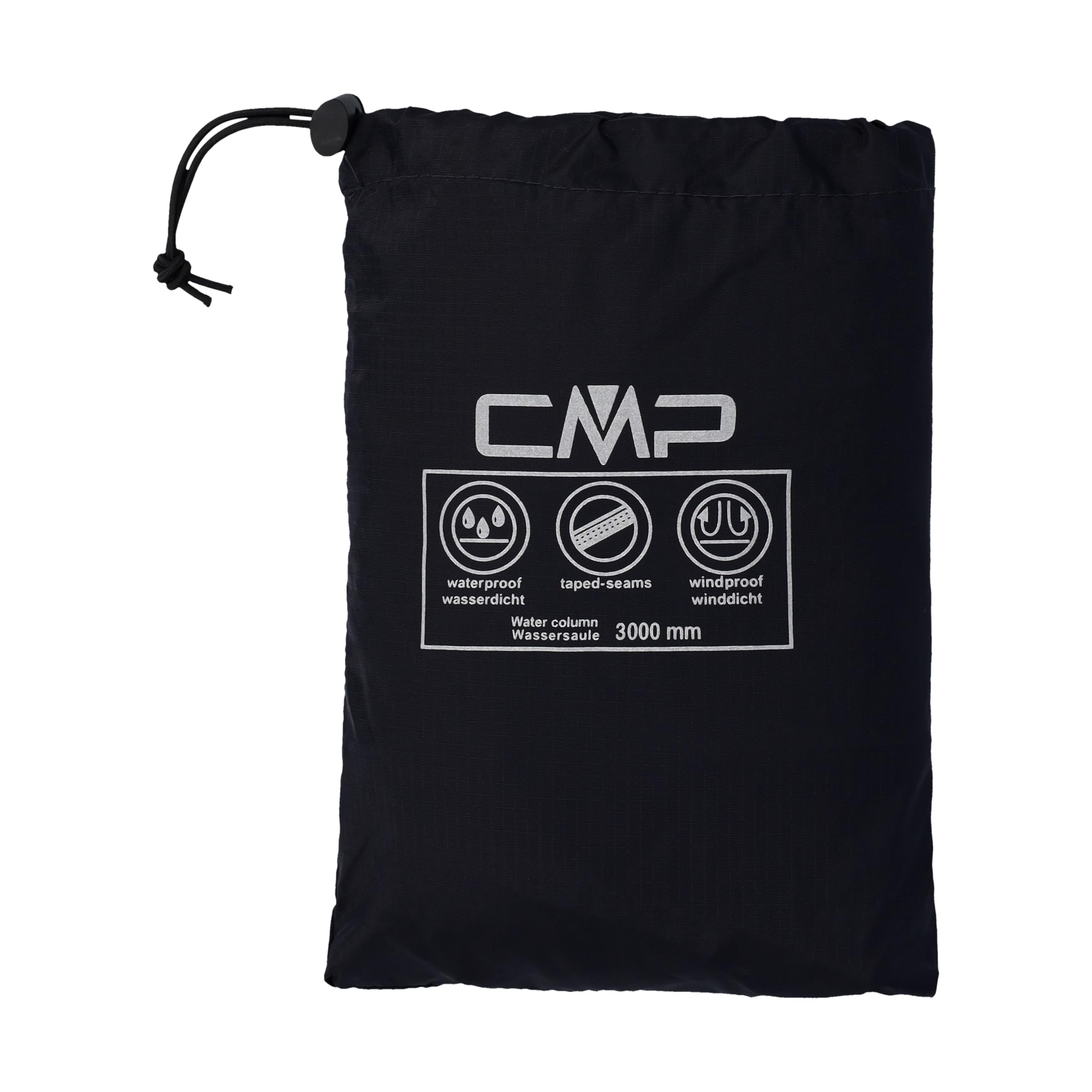 CMP Kurtka przeciwdeszczowa Mężczyźni Regenjacke Karomuster Kapuze