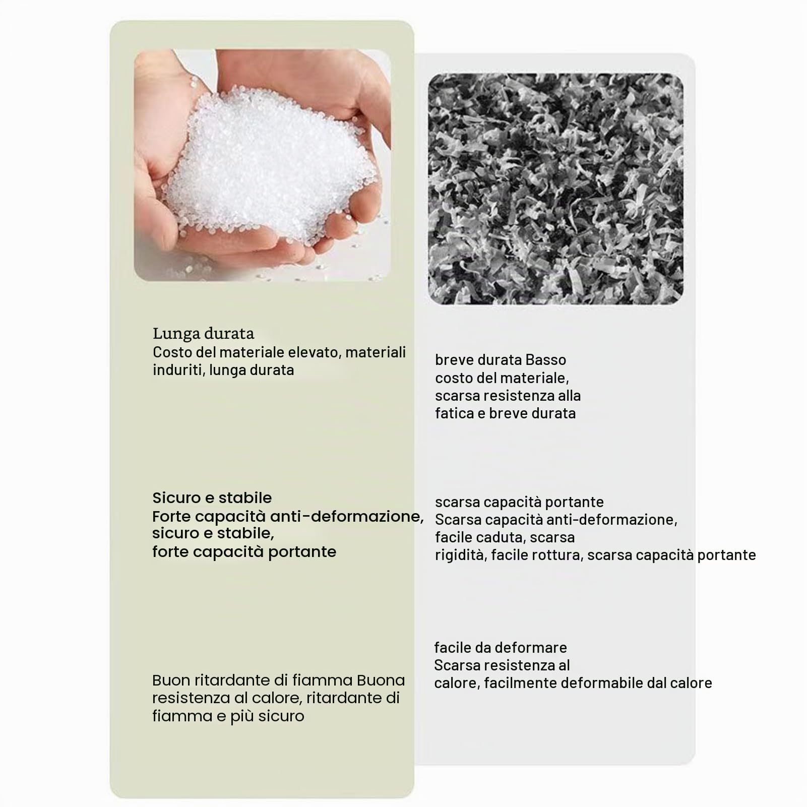 6 sgabelli in plastica, impilabili, sedie da bar senza schienale, antiscivolo, impermeabili, per cucina, sala da pranzo, soggiorno (6 pezzi)