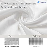 Vista 4 de Juego de funda de edredón tamaño individual de pino plateado, juego de ropa de cama de microfibra suave y 2 fundas de almohada de 20 x 26 pulgadas