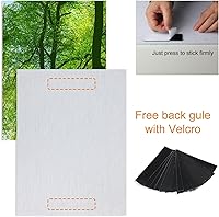 Vista 7 de YPY Paneles acústicos para paredes: 8 unidades de 48 x 32 pulgadas, paneles acústicos decorativos para amortiguar el sonido, tratamiento absorbente