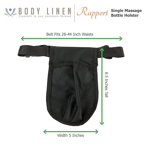 Miniatura 4 de Paquete de 10 fundas para botella de masaje individual Rapport con botella transparente de 8 onzas y bomba para lociones y aceites. El accesorio