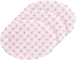 MAOBLYR Quick Absorption Household Cleaning Sponge,Double-Sided Reusable3.54x2.56In,Kitchen Tableware Multi-Purpose Cleaning 3 Sets-Heart Dog Paws