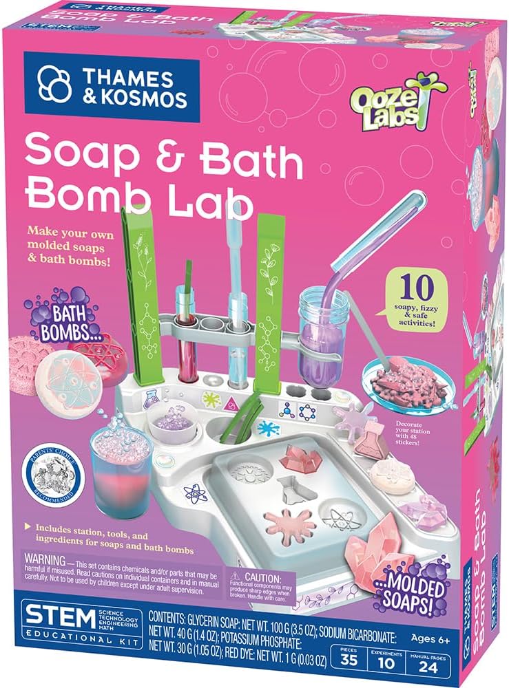 Thames Kosmos Ooze Labs: Soap Bath Bomb OPEN BOX