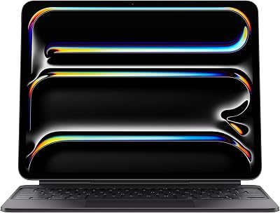 Apple iPad Magic Keyboard Case for iPad Pro 13-inch (M4 and M5), Great Typing Experience, Built-in Trackpad, Function Row, US English - Black