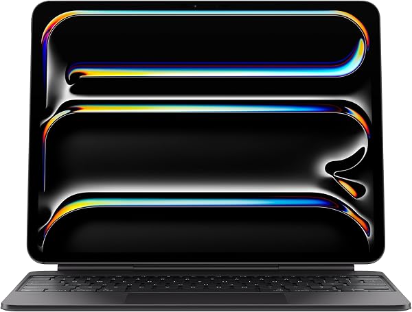 Apple iPad Magic Keyboard Kılıf: 13 inç iPad Pro (M4) için, Harika Yazma Deneyimi, Yerleşik Trackpad, İşlev Tuşu Sırası, Türkçe Q Klavye — Siyah